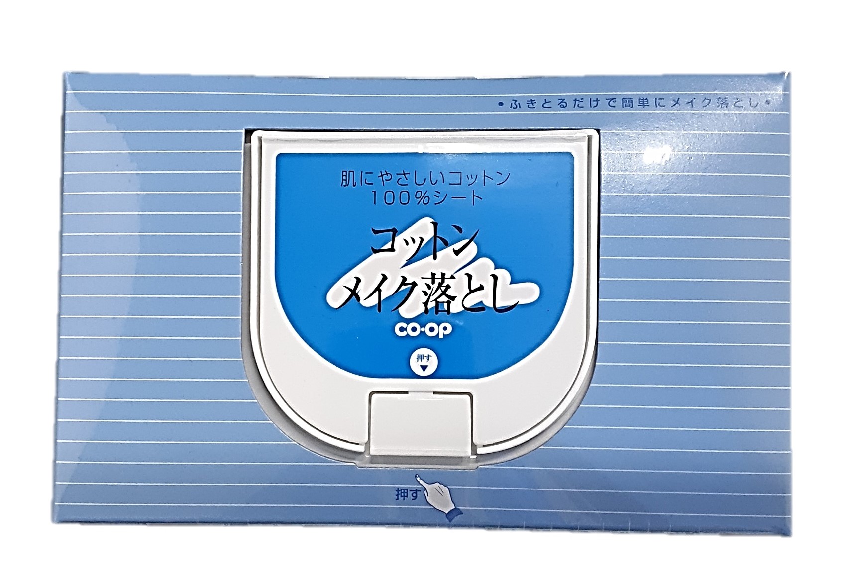 コットンメイク落とし60枚入 コープ