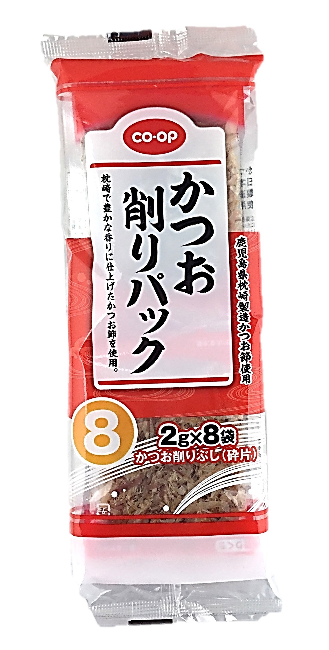 かつお削りパック2g×8袋 コープ