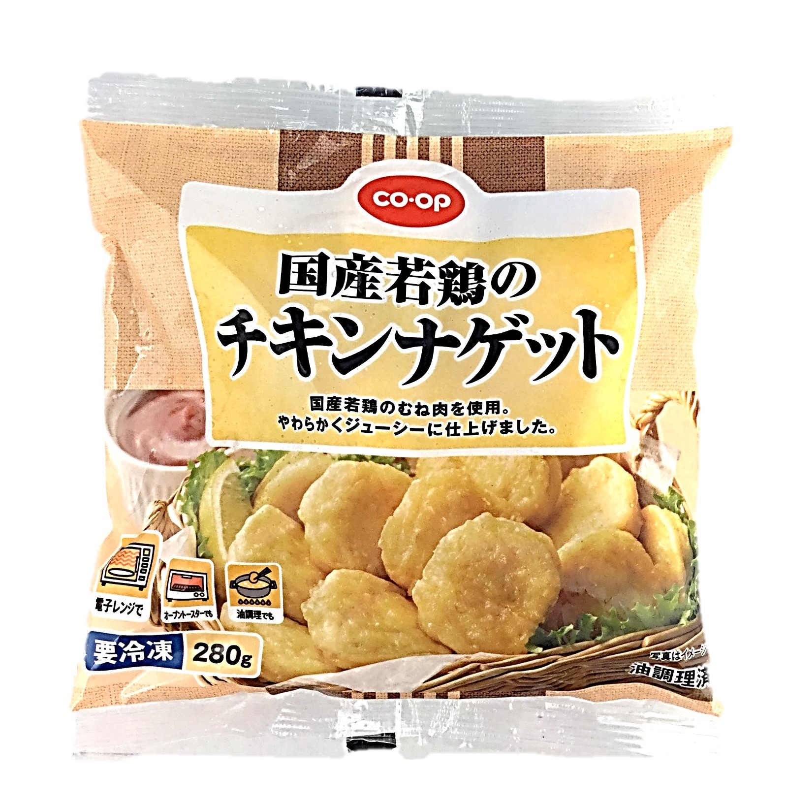 国産若鶏のチキンナゲット280g コープ