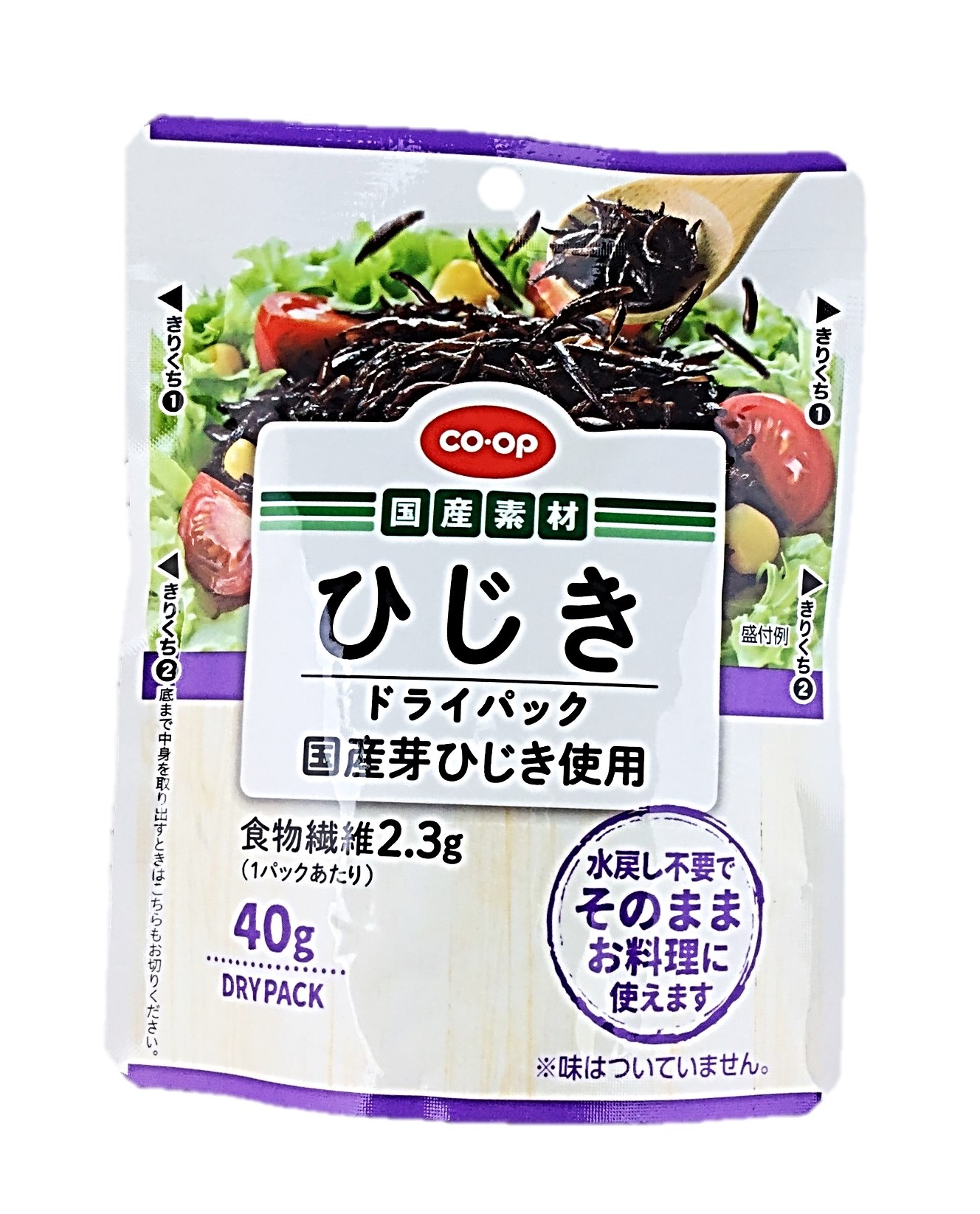 ひじきドライパック40g コープ