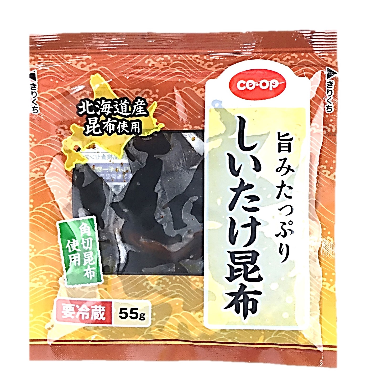 旨みたっぷりしいたけ昆布55g コープ