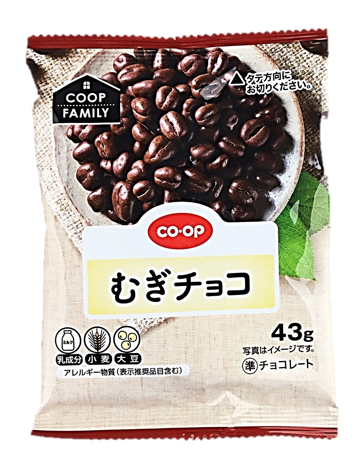 むぎチョコ≪F≫43g コープ