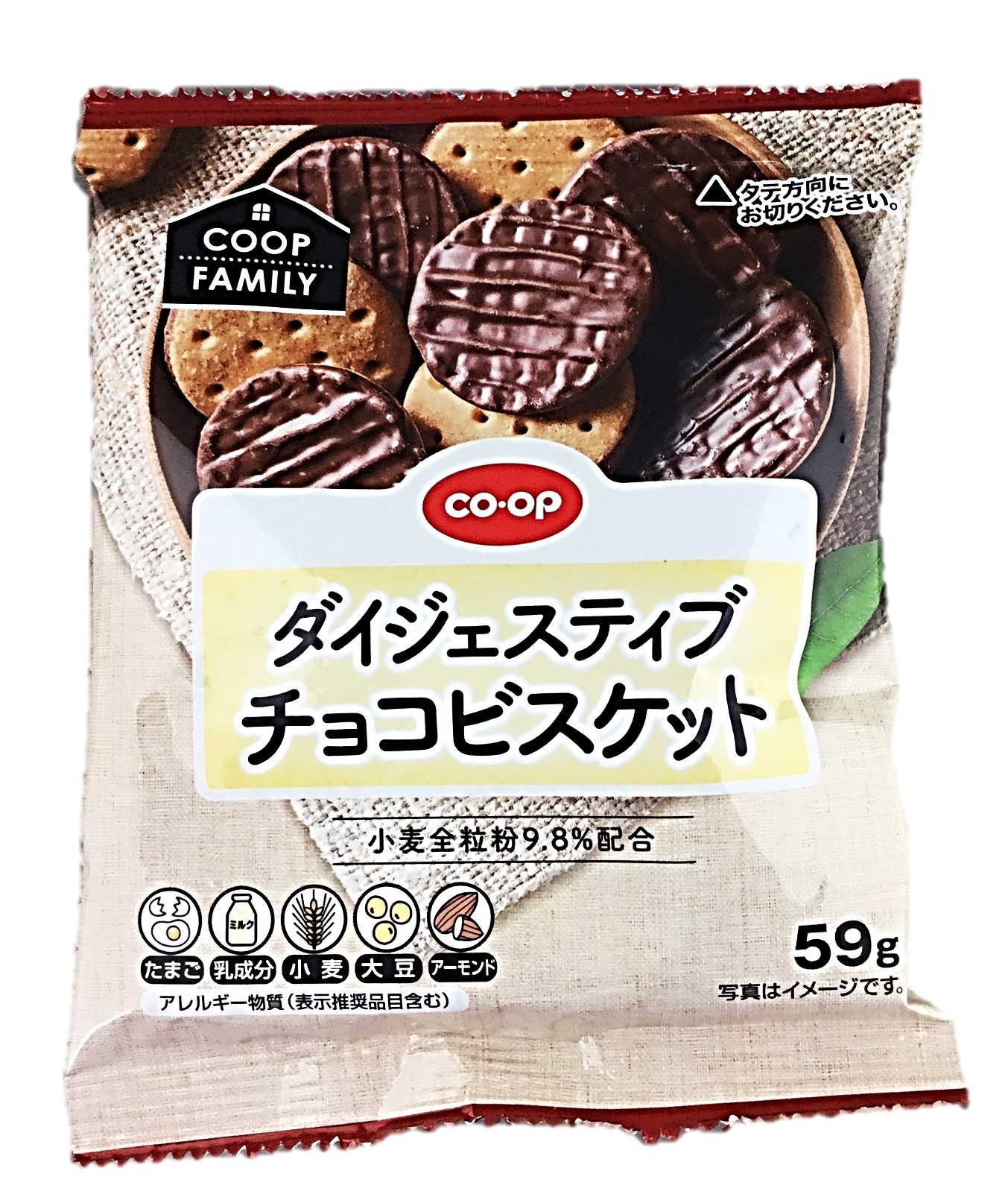 ダイジェスティブチョコビ≪F≫59g コ