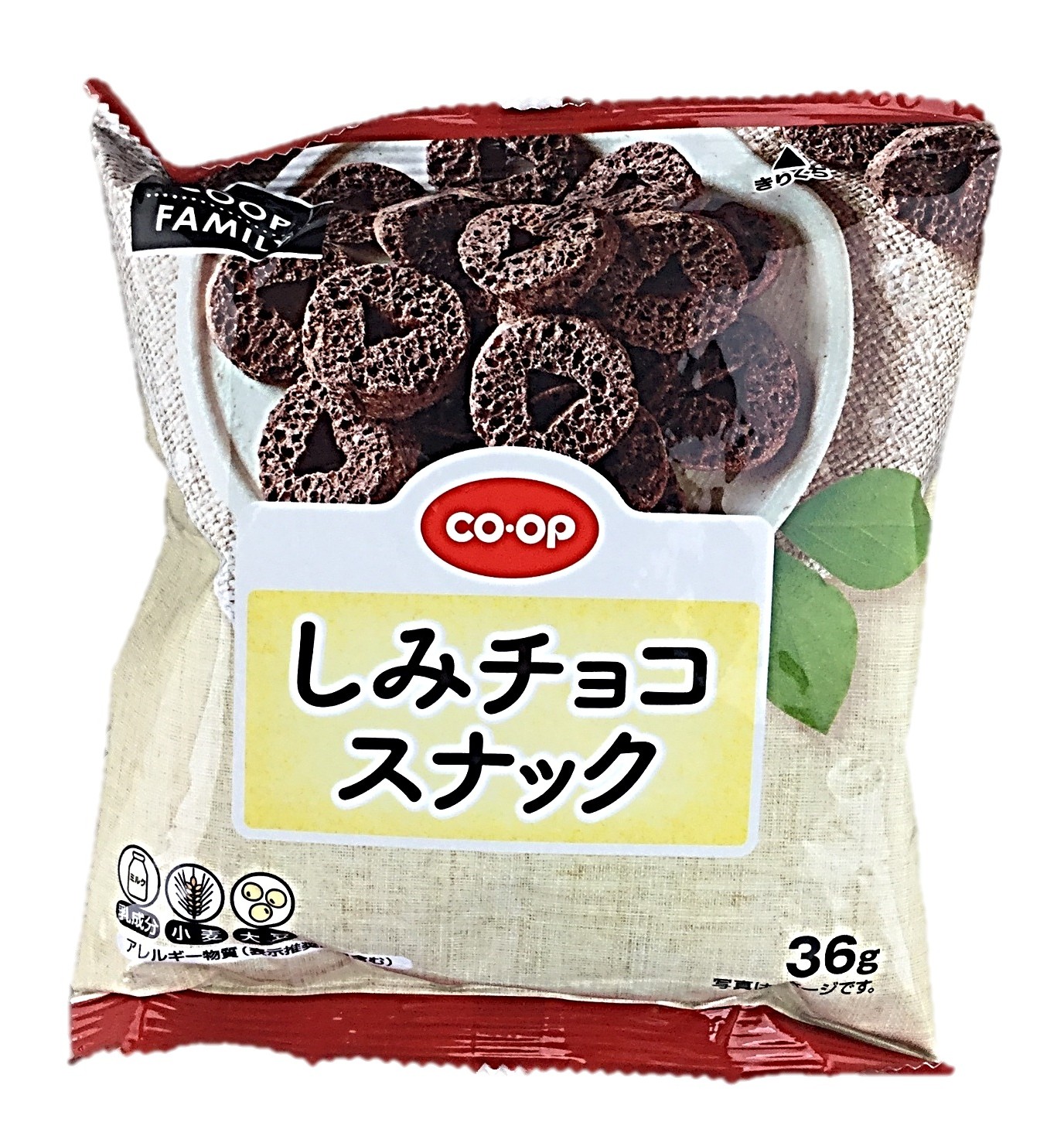 しみチョコスナック≪F≫36g コープ