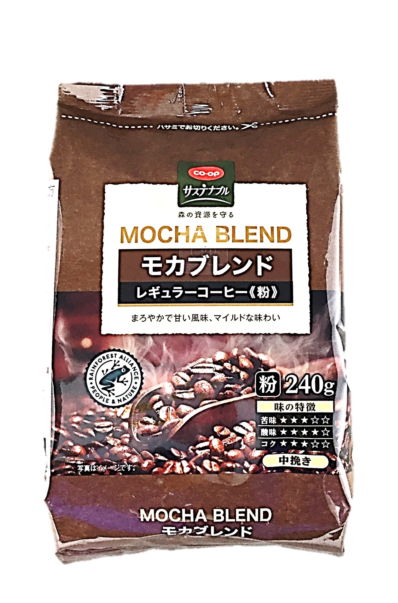 モカブレンド レギュラーコーヒー240g