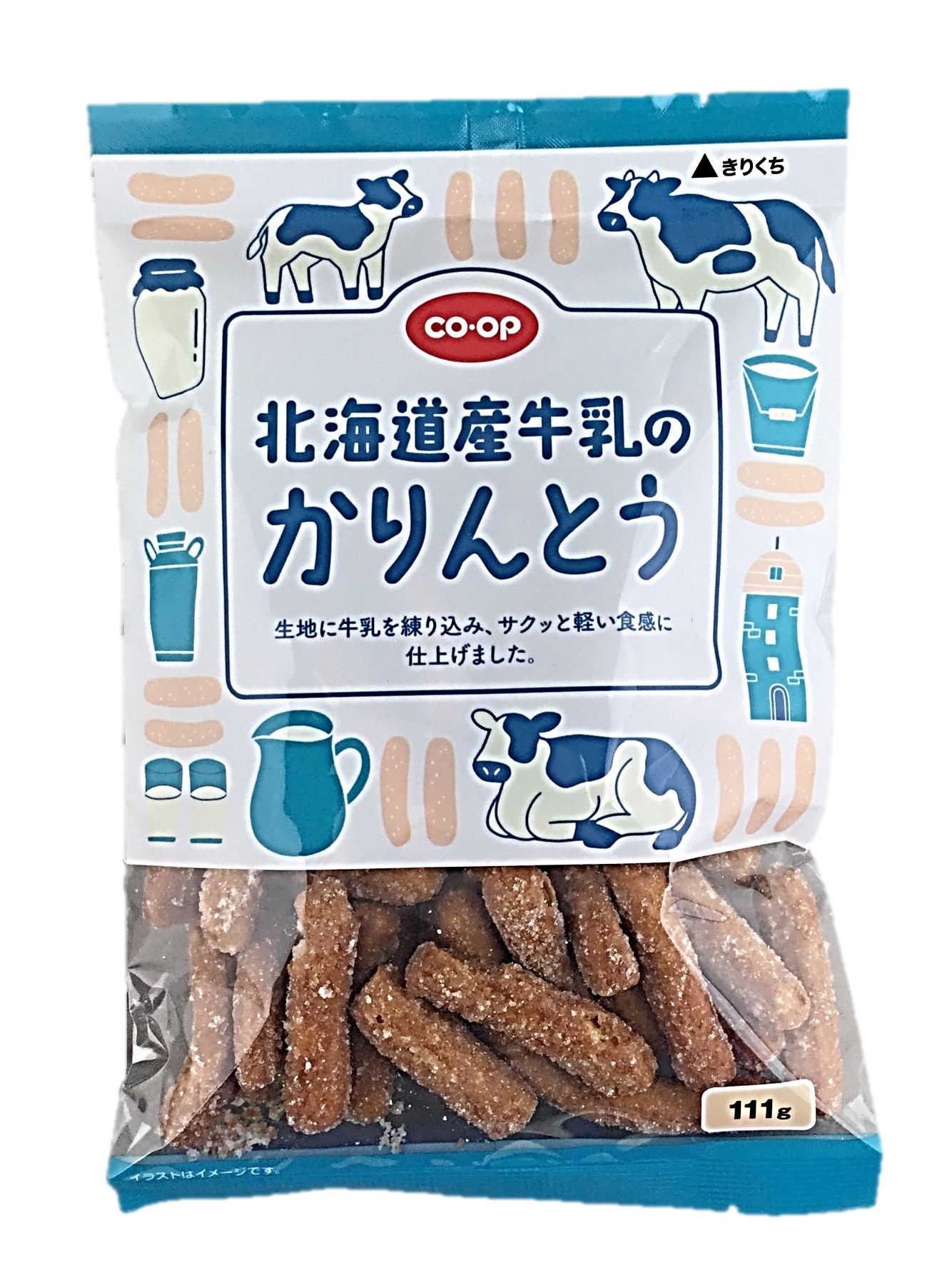 北海道産牛乳のかりんとう111g コープ