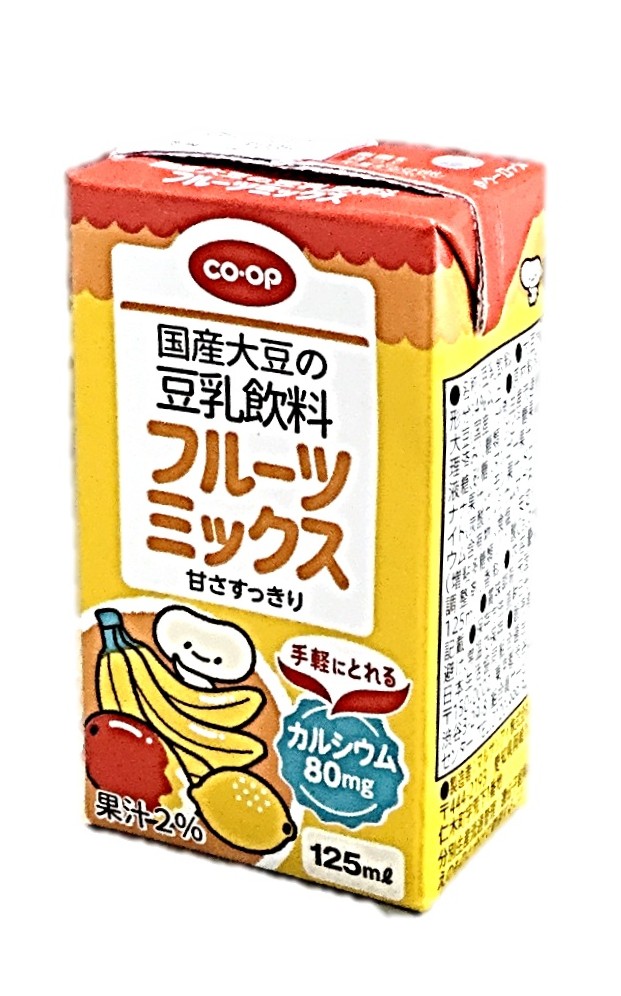 国産大豆の豆乳飲料 フルーツミックス12