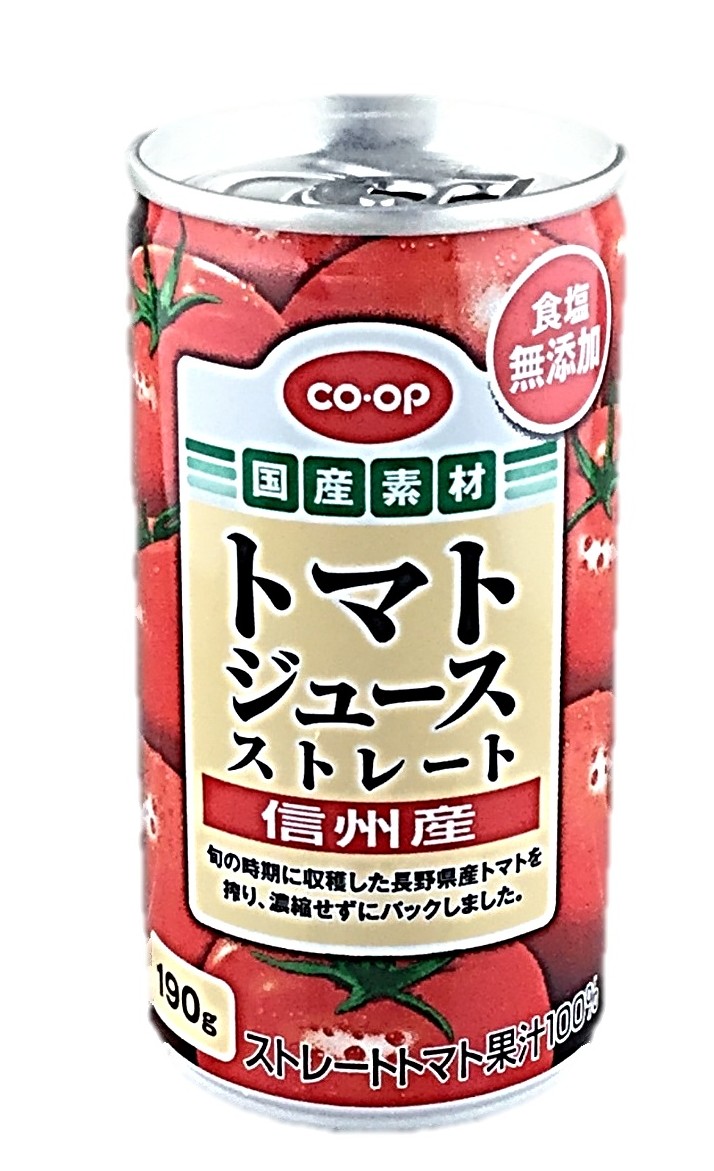 信州産ストレートトマトジュース 190g