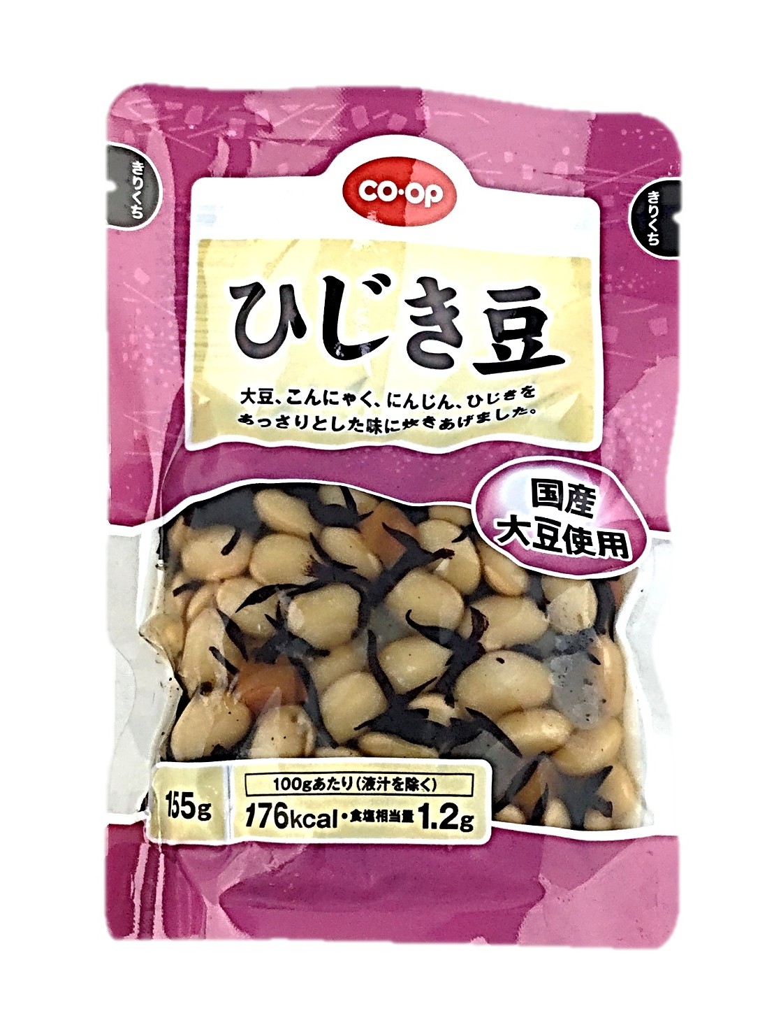 ひじき豆155g コープ