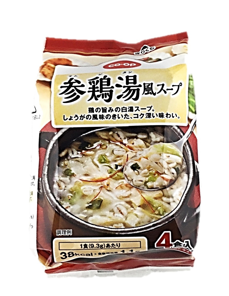 参鶏湯風スープ4食入 コープ