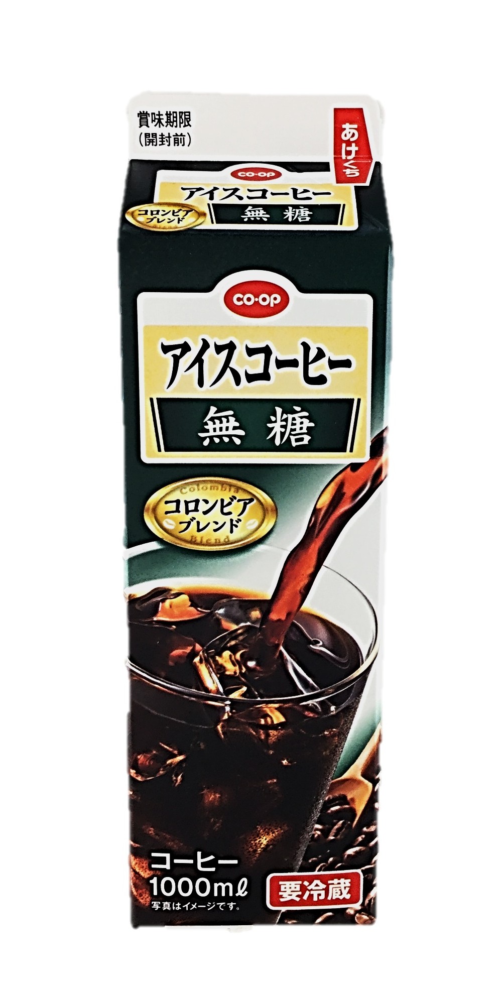 アイスコーヒー無糖1000ml コープ
