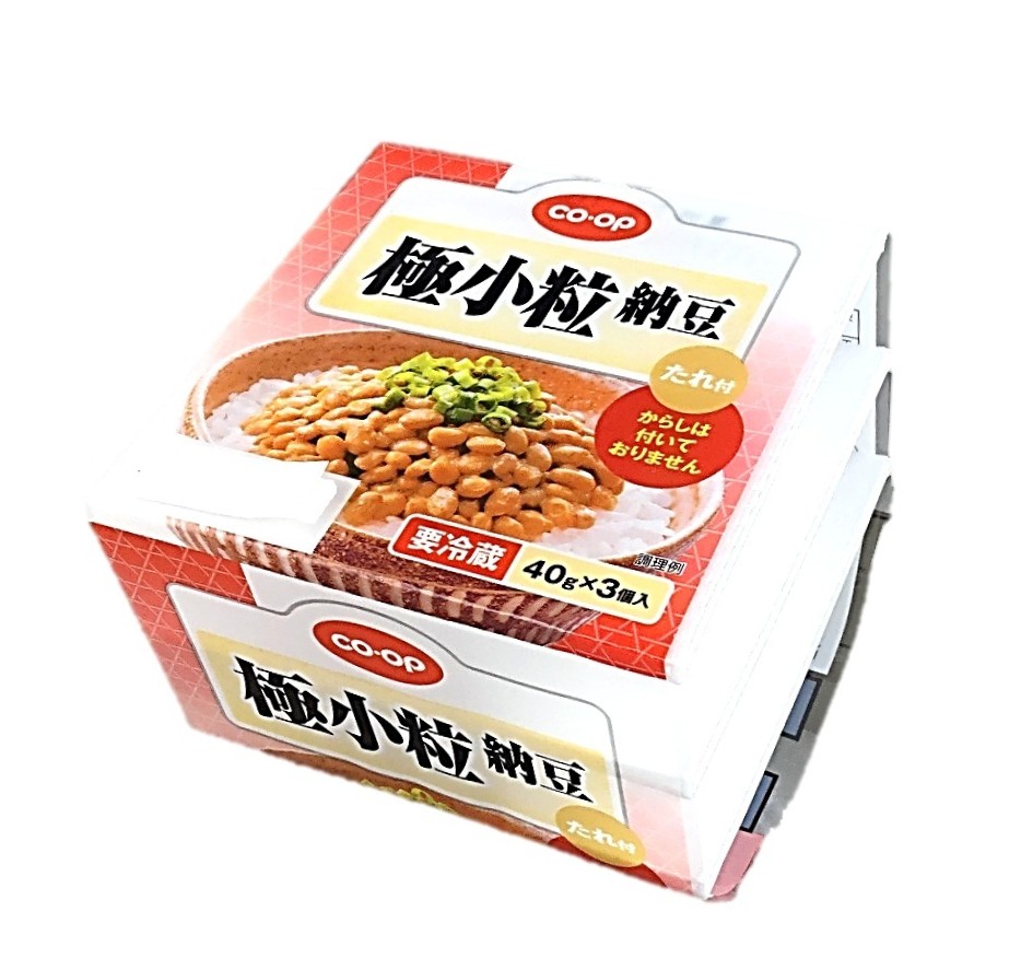 極小粒納豆40g×3 コープ