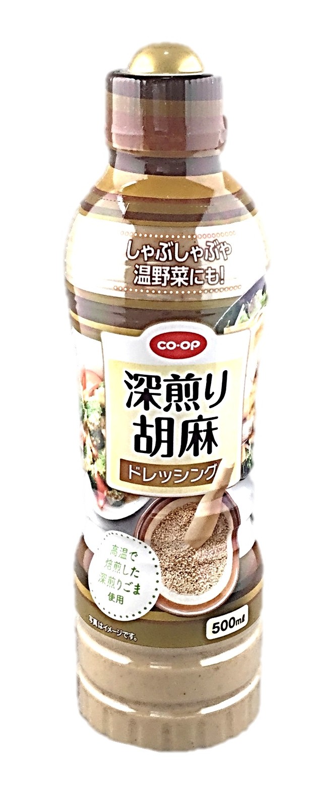 深煎り胡麻ドレッシング500ml コープ