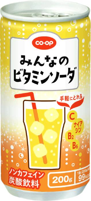 みんなのビタミンソーダ200g コープ