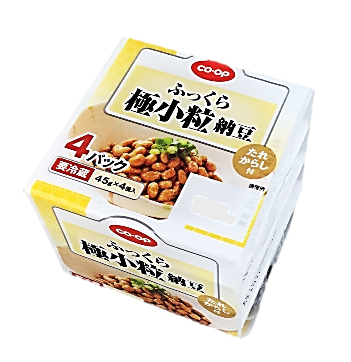 ふっくら極小粒納豆45g×4 コープ