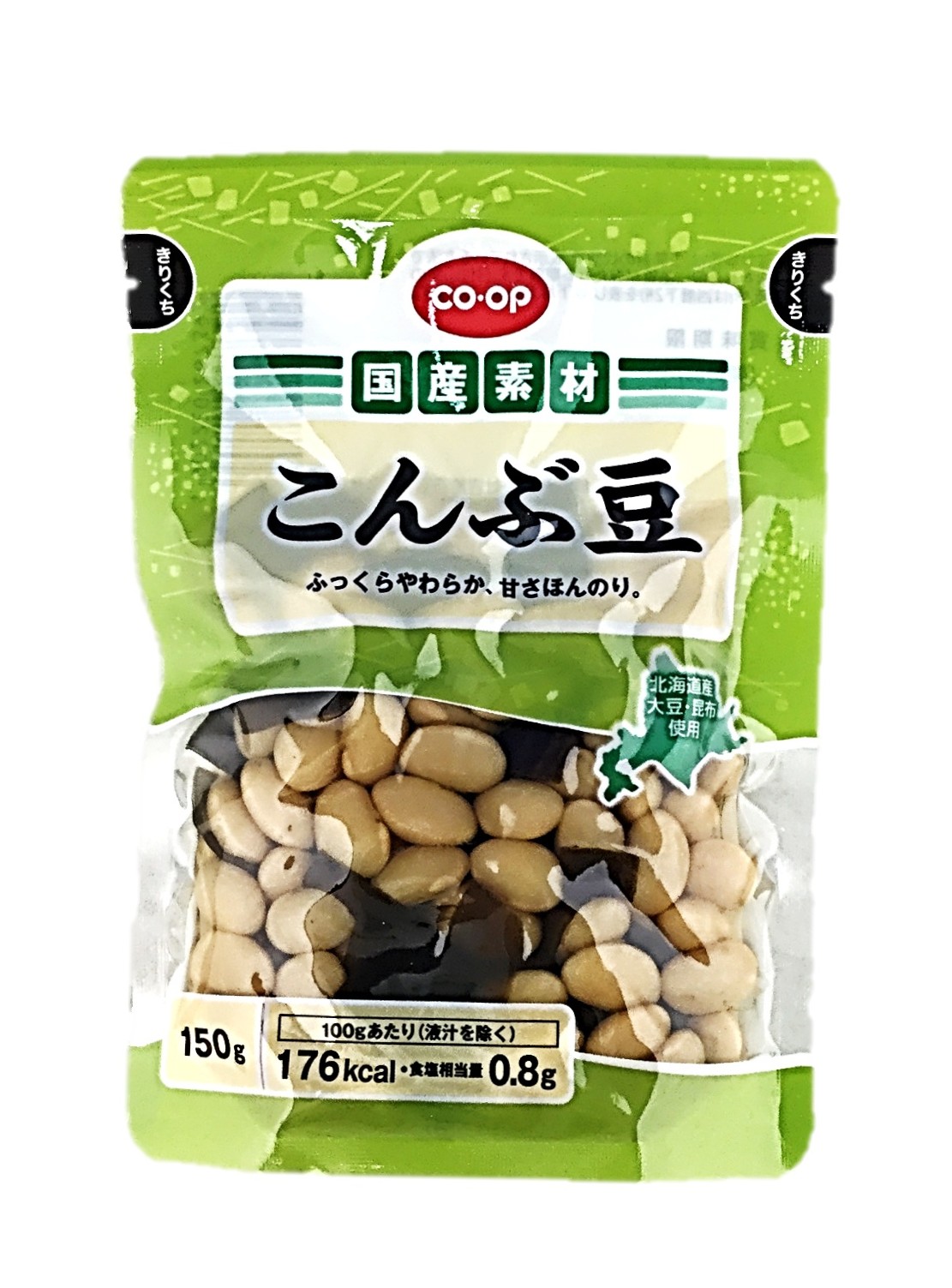 こんぶ豆150g コープ