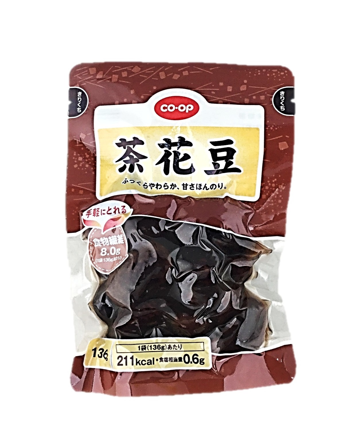茶花豆136g コープ