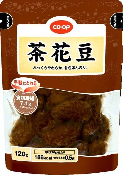 茶花豆120g コープ