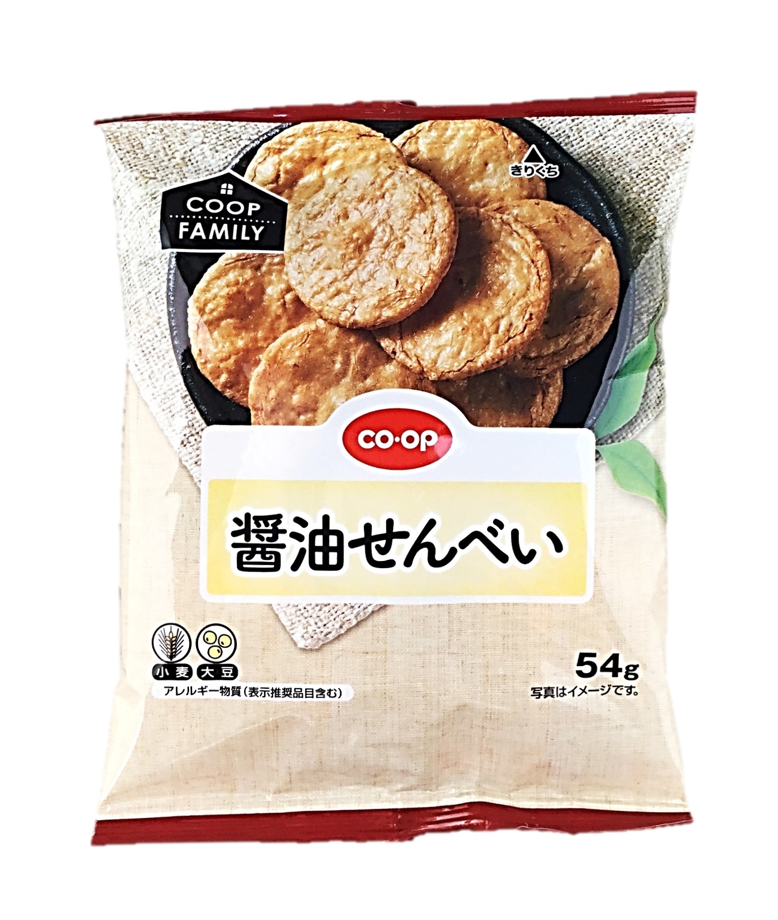 醤油せんべい54g コープ