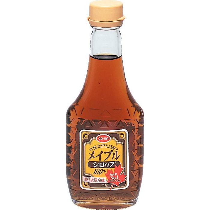 100%メイプルシロップ250g コープ