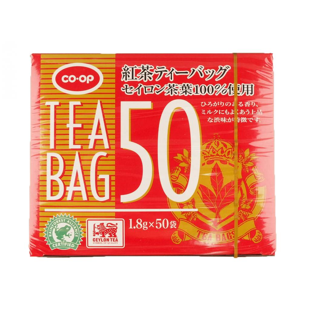 紅茶ティーバッグ1.8g×50袋 コープ