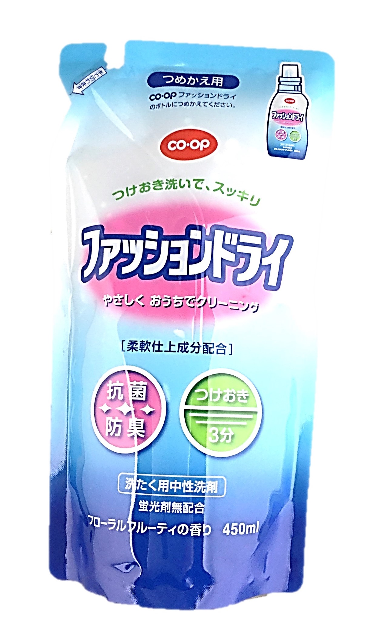 ファッションドライ詰替用450ml コー