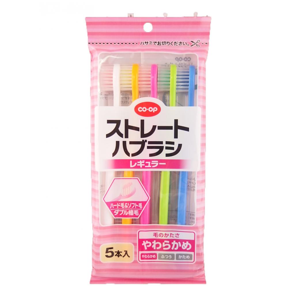 ストレートハブラシレギュラーやわらかめ5