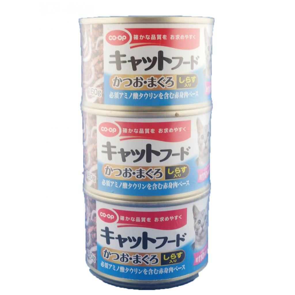 キャットFかつおまぐろしらす160g×3