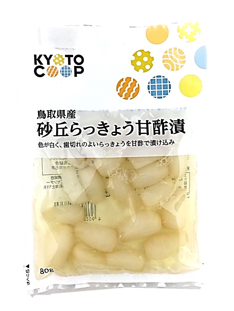 鳥取県産砂丘らっきょう甘酢漬80g コー