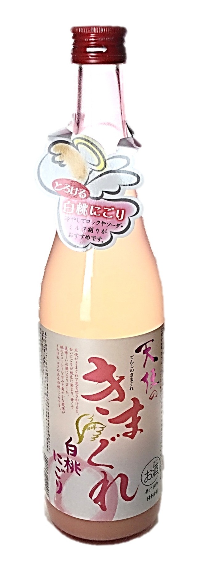天使のきまぐれ白桃にごり720ml 灘浜