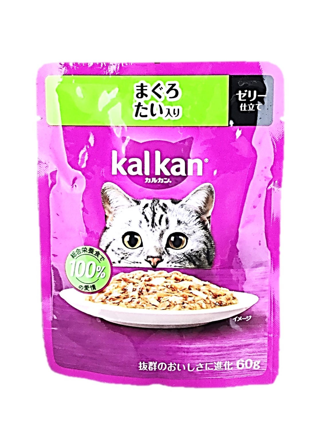 カルカンパウチ まぐろたい入り60g マ
