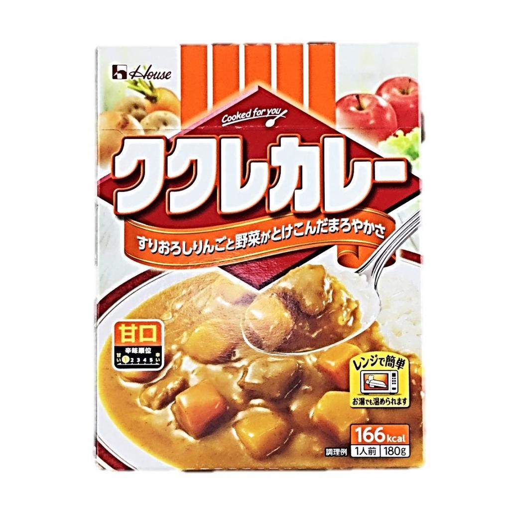 ククレカレー 甘口180g ハウス食品