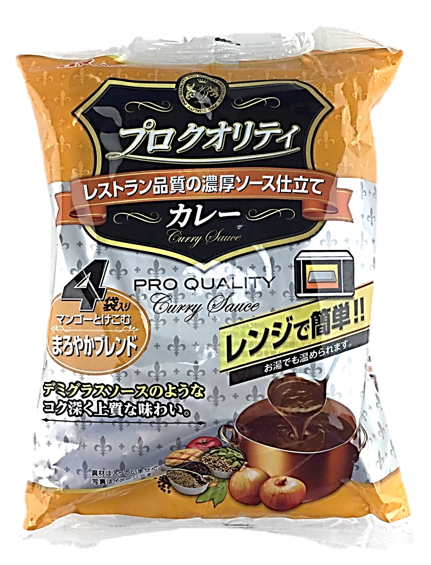 プロクオリティ カレー 4袋入り まろや