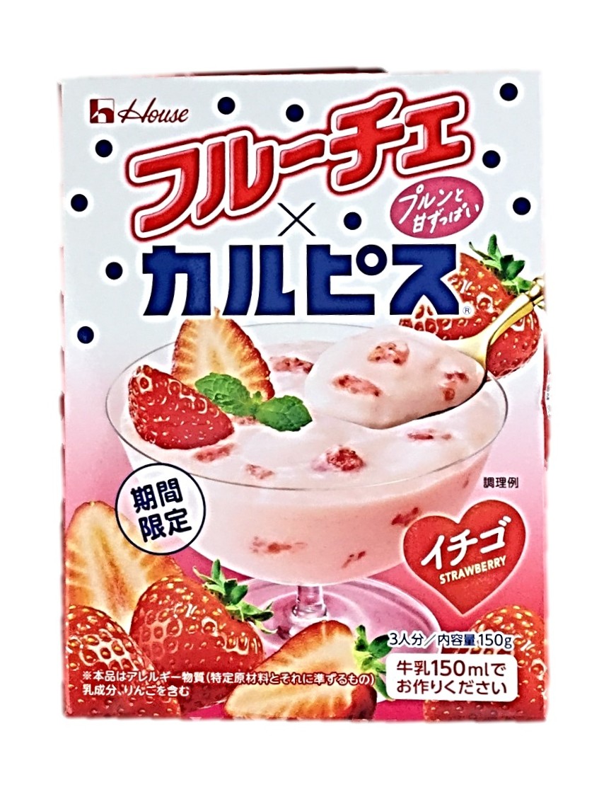 フルーチェ×カルピス イチゴ150g ハ