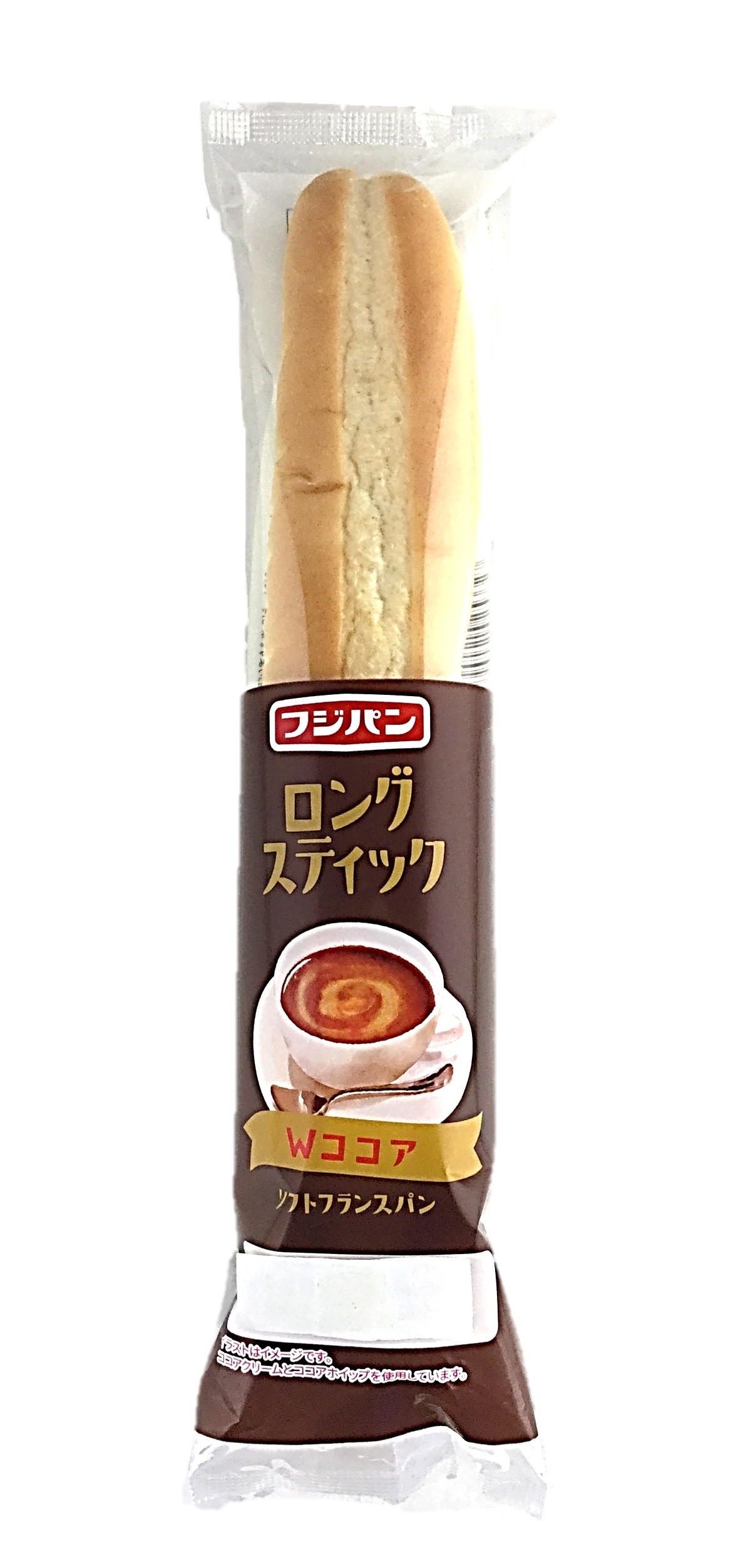 ロングスティック Wココア1個 フジパン