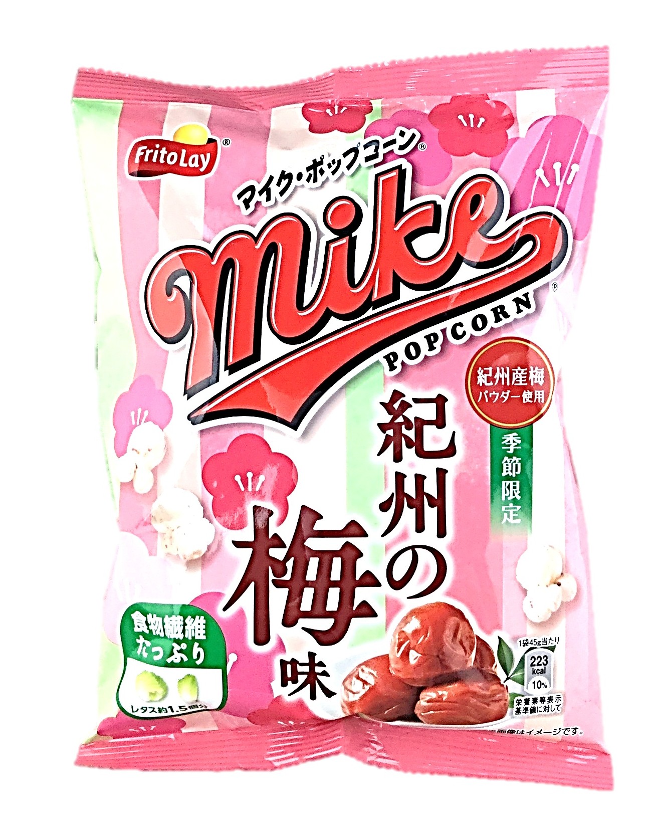 マイクポップコーン 紀州の梅味45g フ