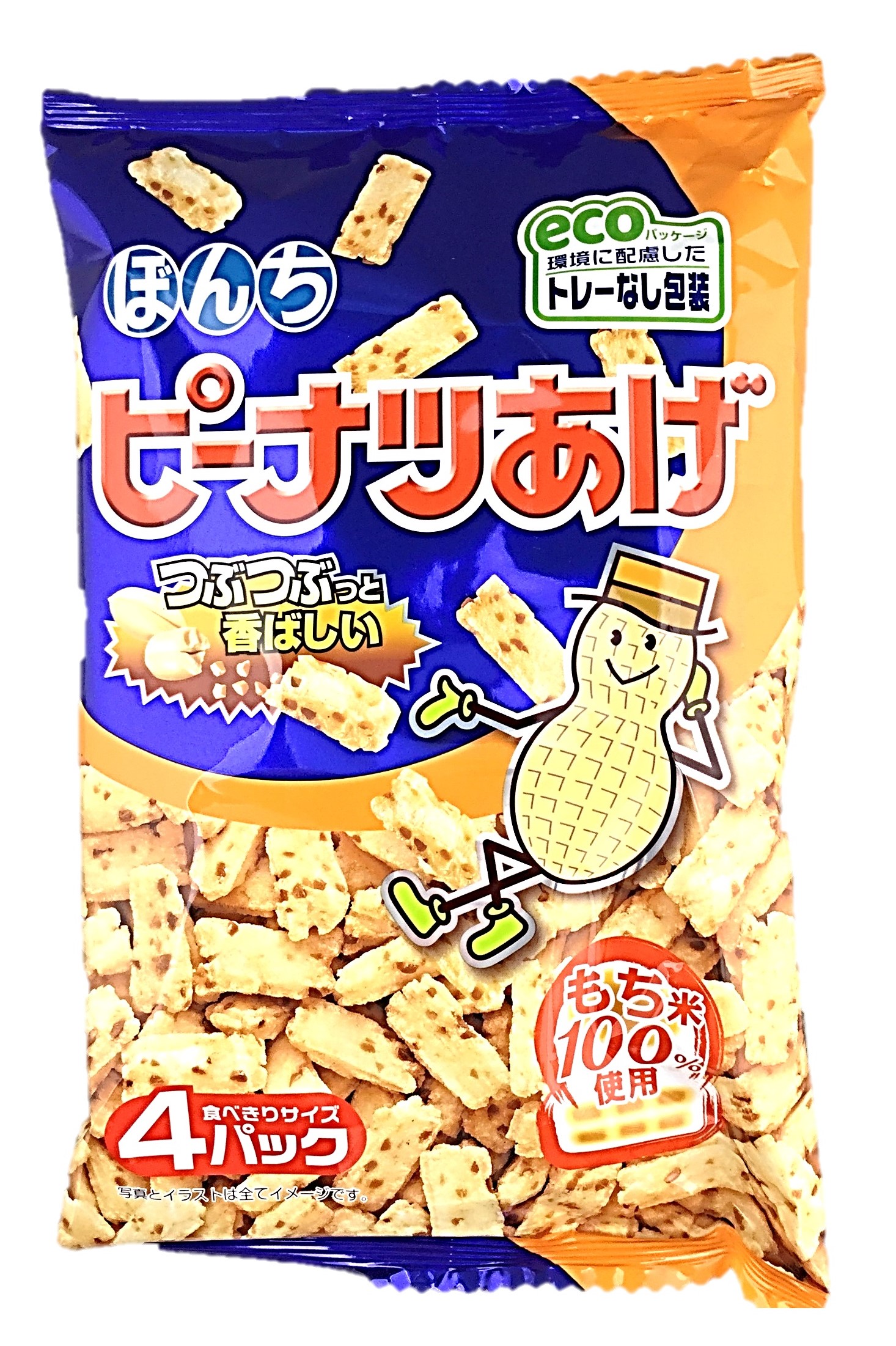 4パックピーナツあげ84g ぼんち