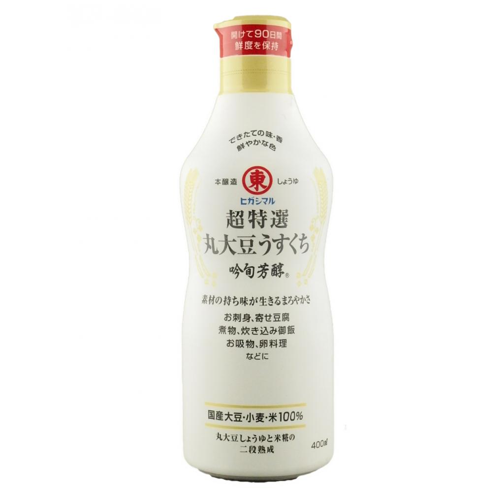 超特選丸大豆うすくち 吟旬芳醇400ml ヒガ