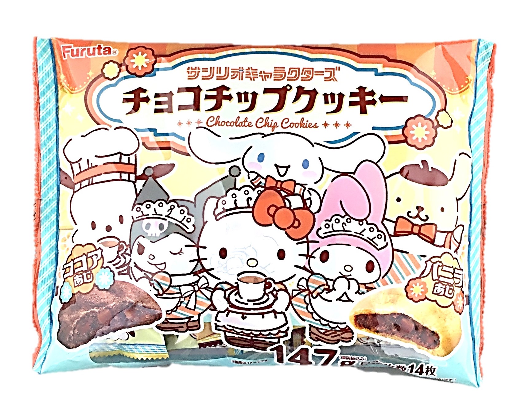 サンリオキャラクターズチョコチップクッキ