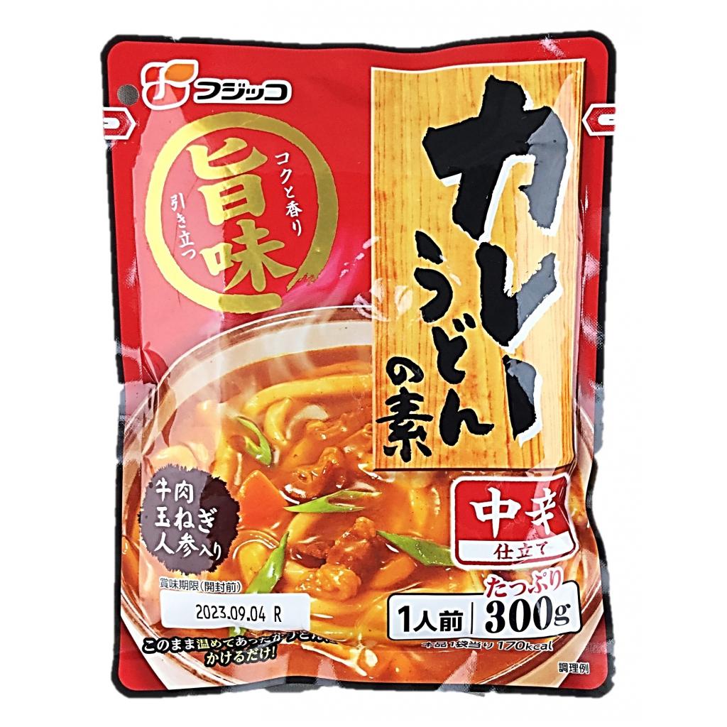 カレーうどんの素 中辛300g フジッコ
