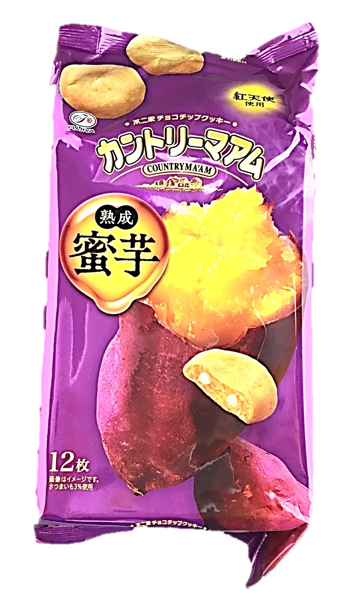 カントリーマアム(熟成蜜芋)12枚 不二