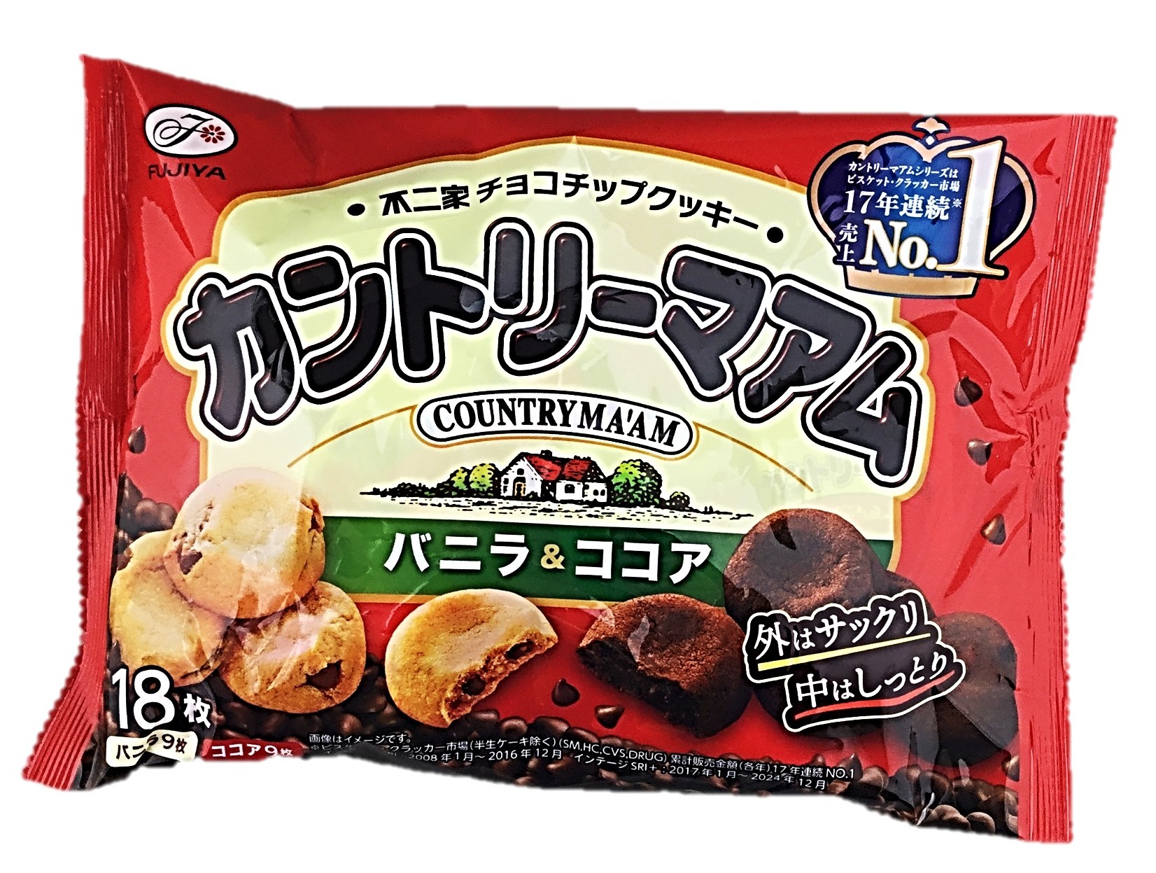 カントリーマアム(バニラ&ココア)18枚