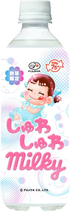 しゅわしゅわミルキー500ml 不二家