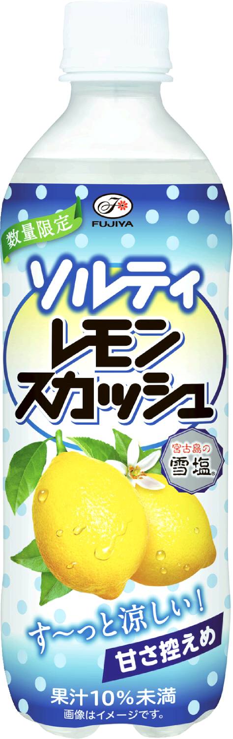 ソルティレモンスカッシュ500ml 不二