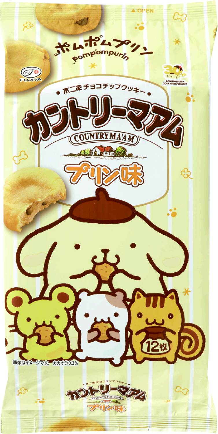カントリーマアム(プリン味)12枚 不二
