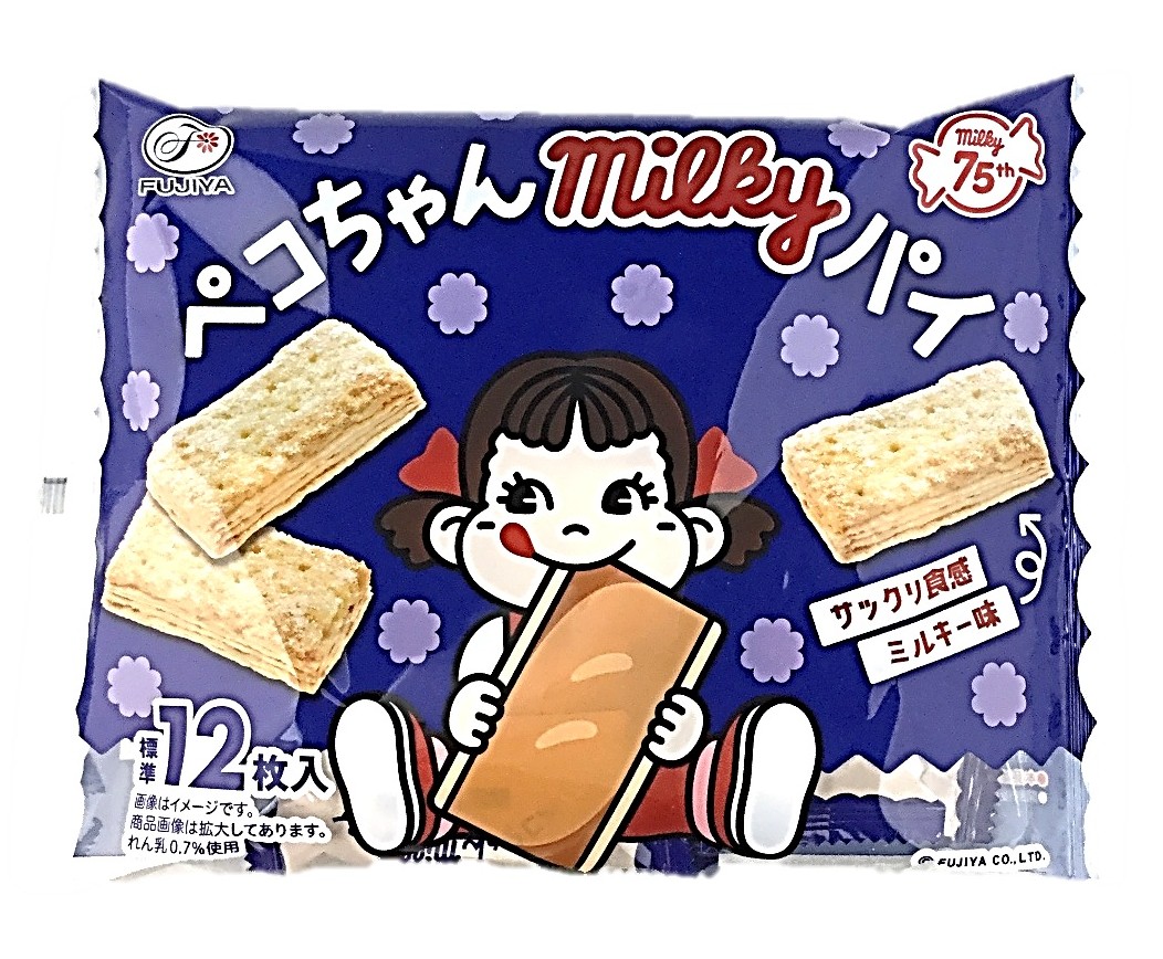 ペコちゃんミルキーパイ  110g 不二