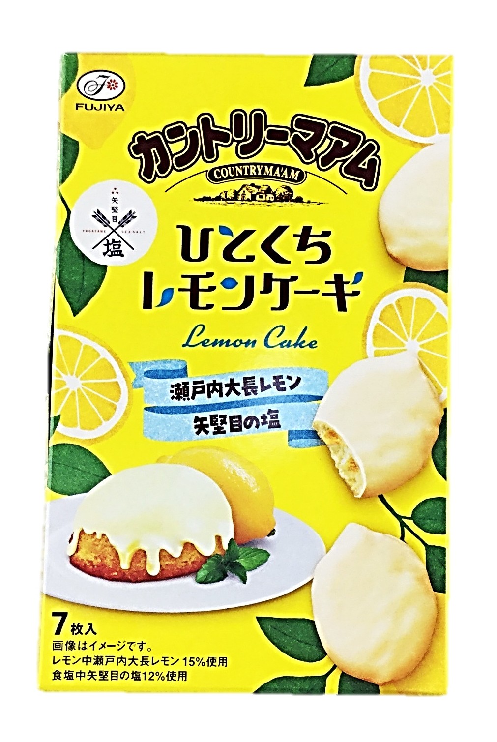 カントリーマアムひとくちレモンケーキ7枚
