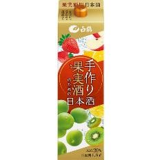 手作り果実酒のための日本酒1800ml