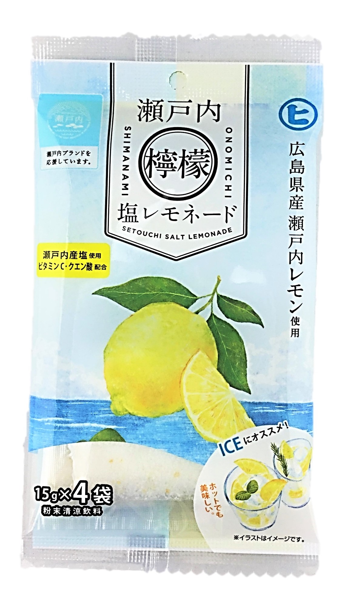 瀬戸内塩レモネード15gx4 樋口製菓