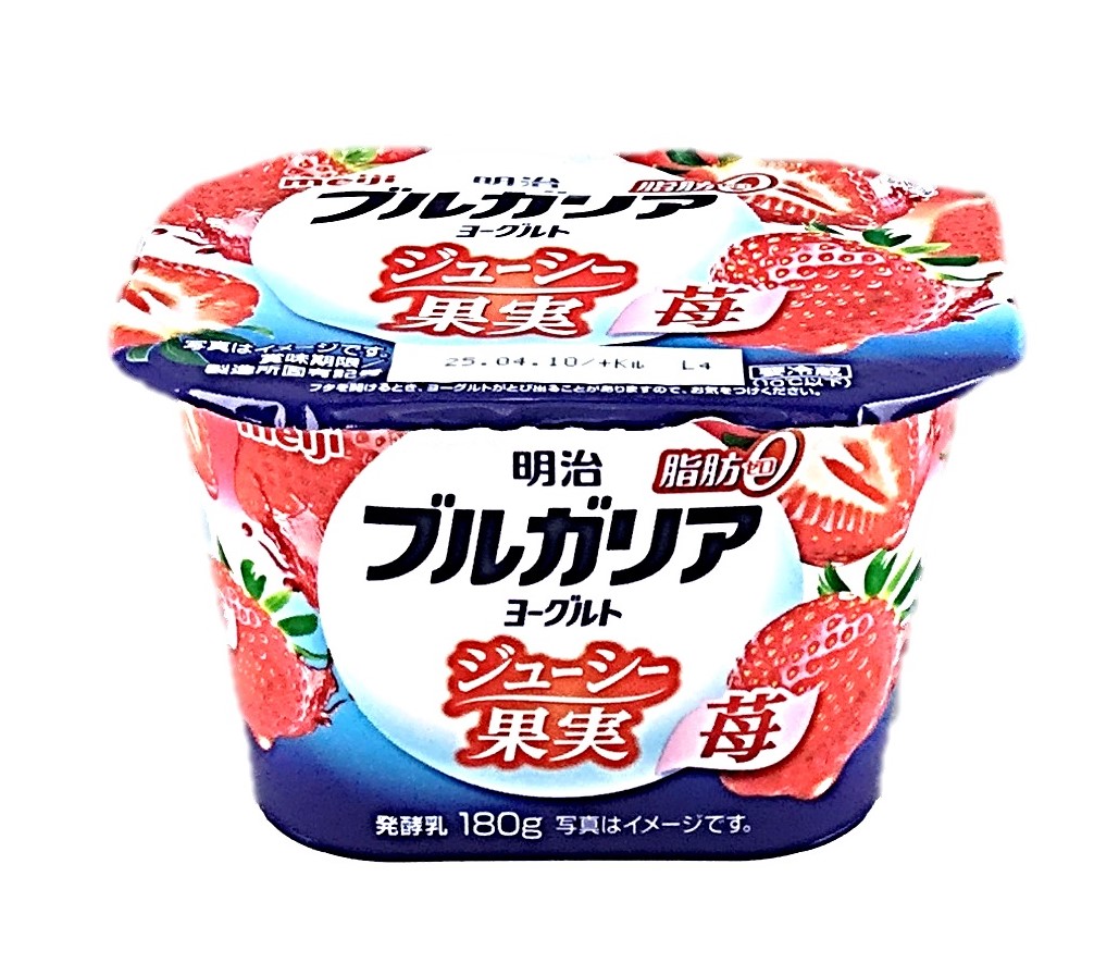 ブルガリアヨーグルト ジューシー果実 苺